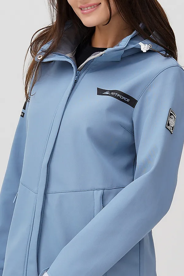 Ветровка MTFORCE женская голубого цвета MTFORCE, голубой - фото 2