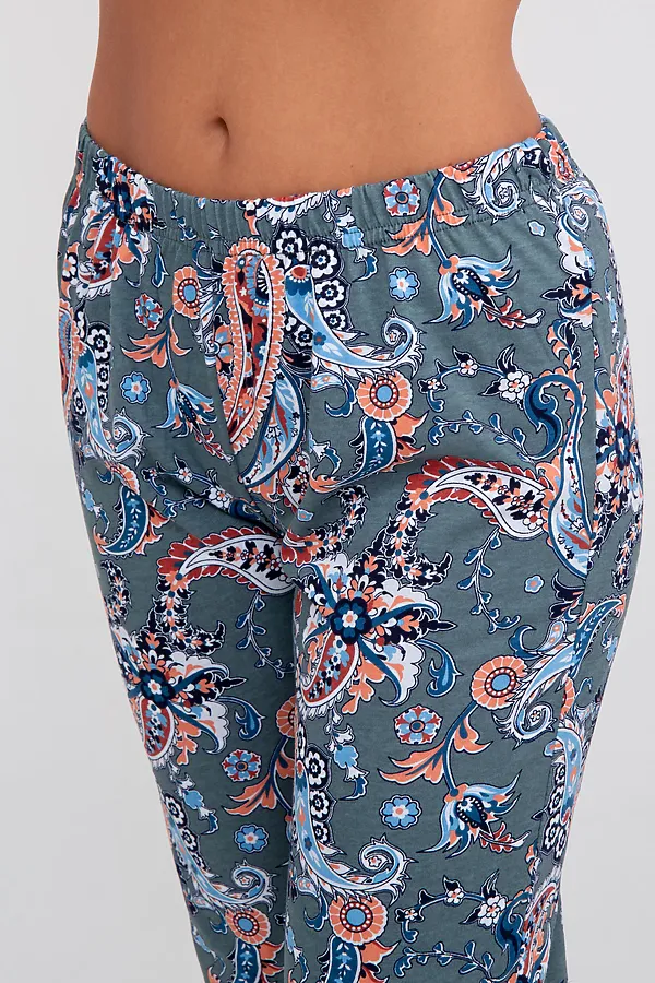 Брюки MODELLINI, хаки - фото 2