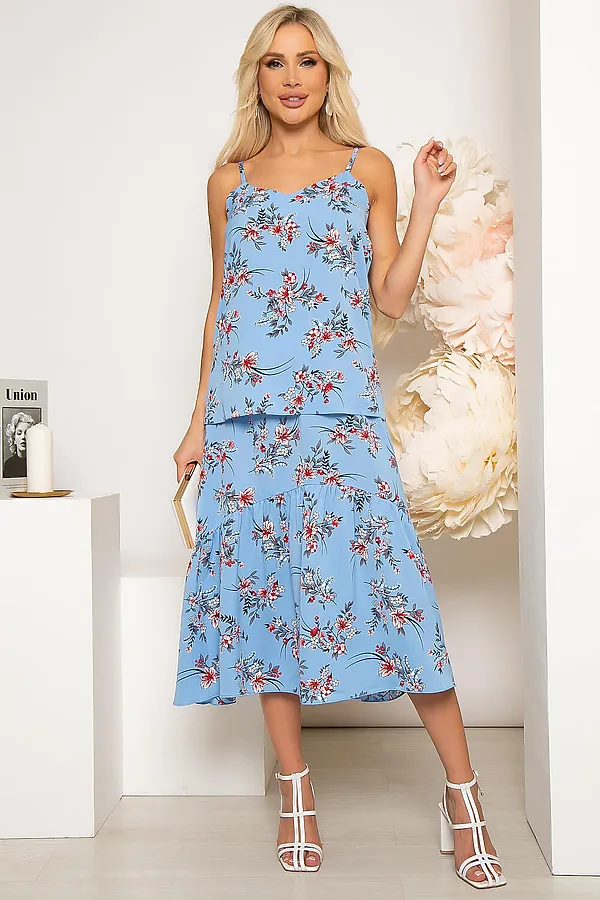 Юбка LADY TAIGA, блю - фото 2