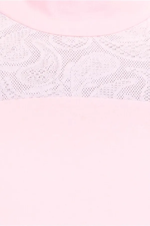 Водолазка  АПРЕЛЬ, нежно-розовый110+огурцы белый - фото 2