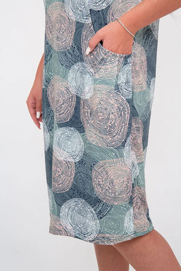 Платье MODELLINI, хаки - фото 2