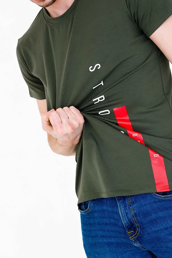 Футболка  СОФИЯ37, хаки - фото 2