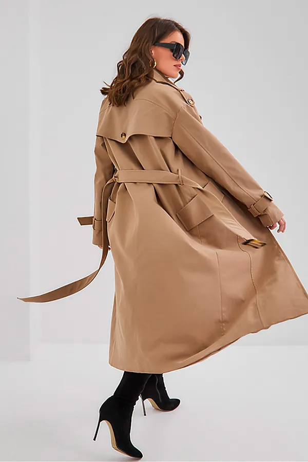 Плащ HOOPS, бежевый - фото 2