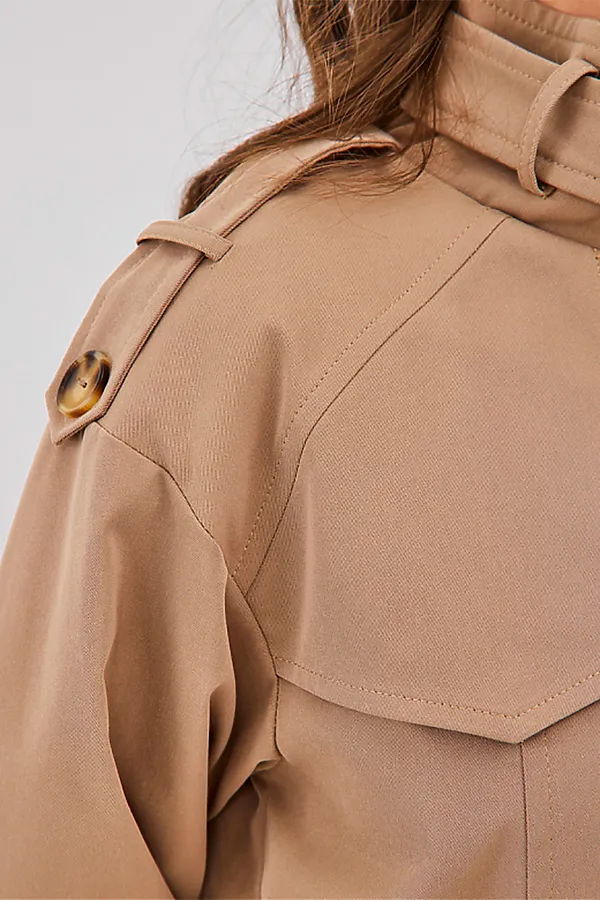 Плащ HOOPS, бежевый - фото 2