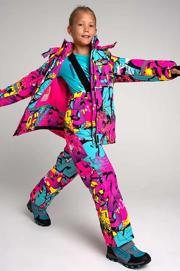 Комплект (Куртка+Брюки) PLAYTODAY, разноцветный - фото 2