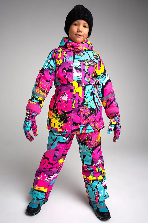 Комплект (Куртка+Брюки) PLAYTODAY, разноцветный - фото 2