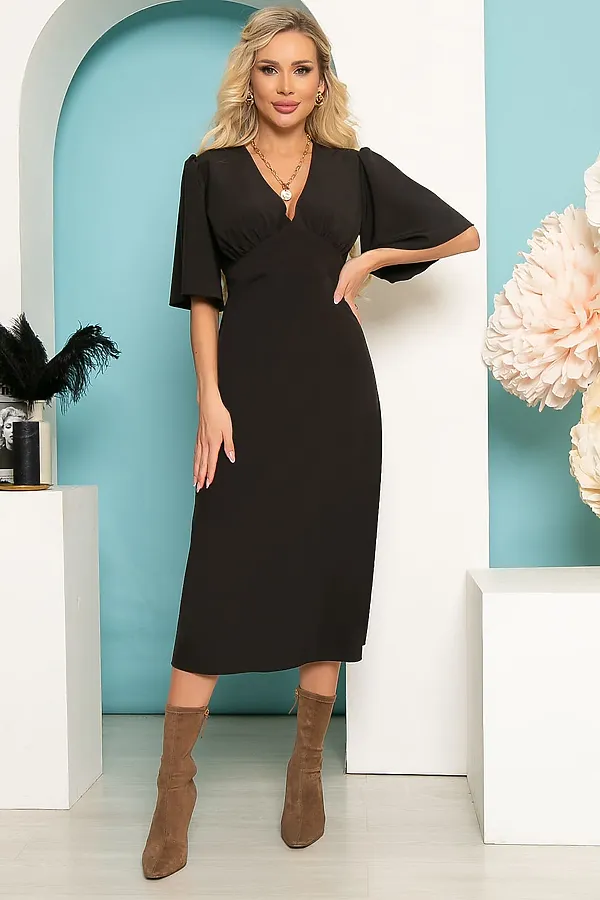 Платье LADY TAIGA, блэк - фото 2