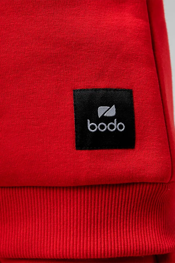 Костюм (Толстовка+Брюки) BODO, красный - фото 2