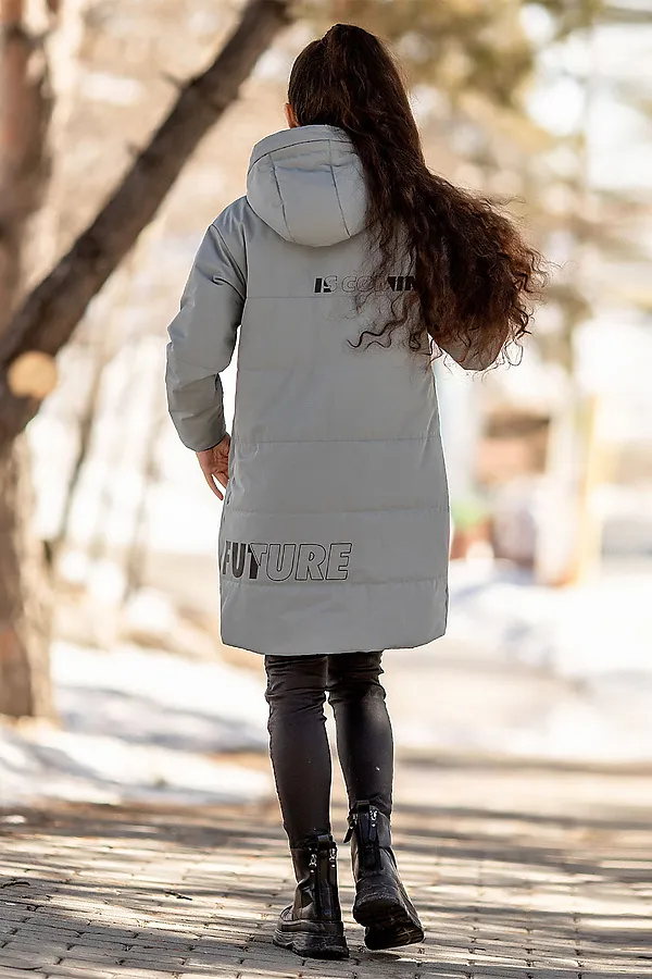 Пальто BATIK, хаки - фото 2