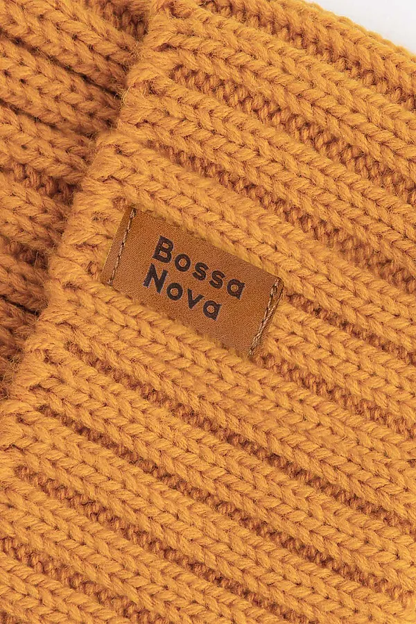 Шапка BOSSA NOVA, горчичный - фото 2