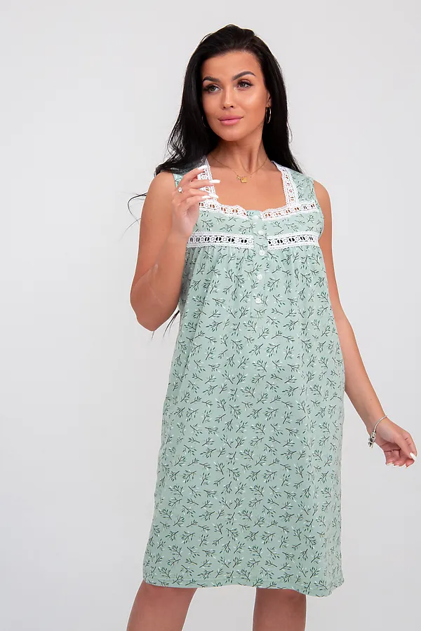 Ночная сорочка MODELLINI, хаки - фото 2