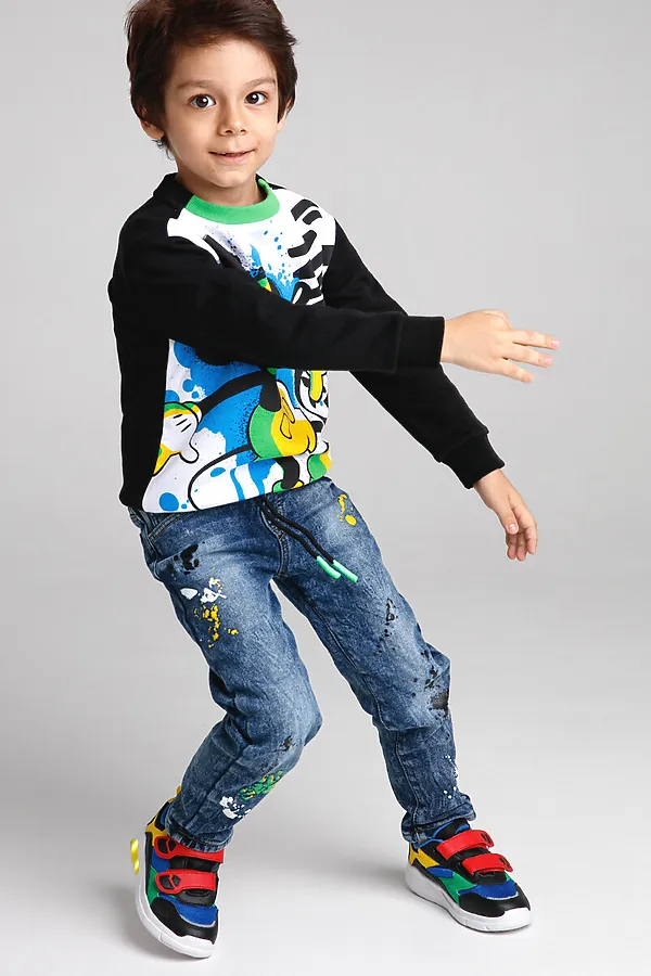 Джинсы PLAYTODAY, синий - фото 2