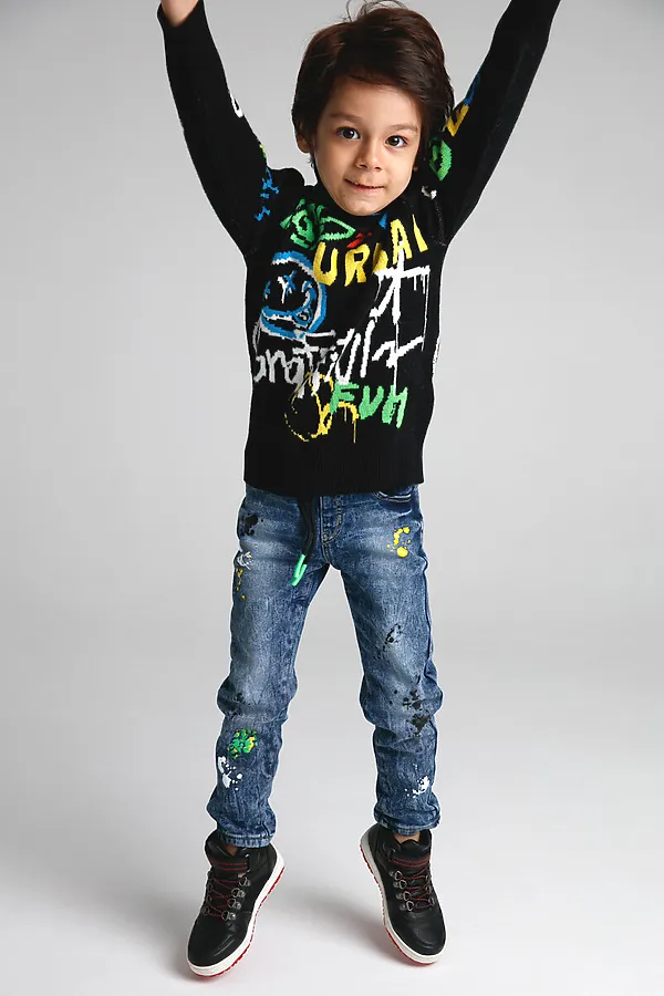 Джинсы PLAYTODAY, синий - фото 2