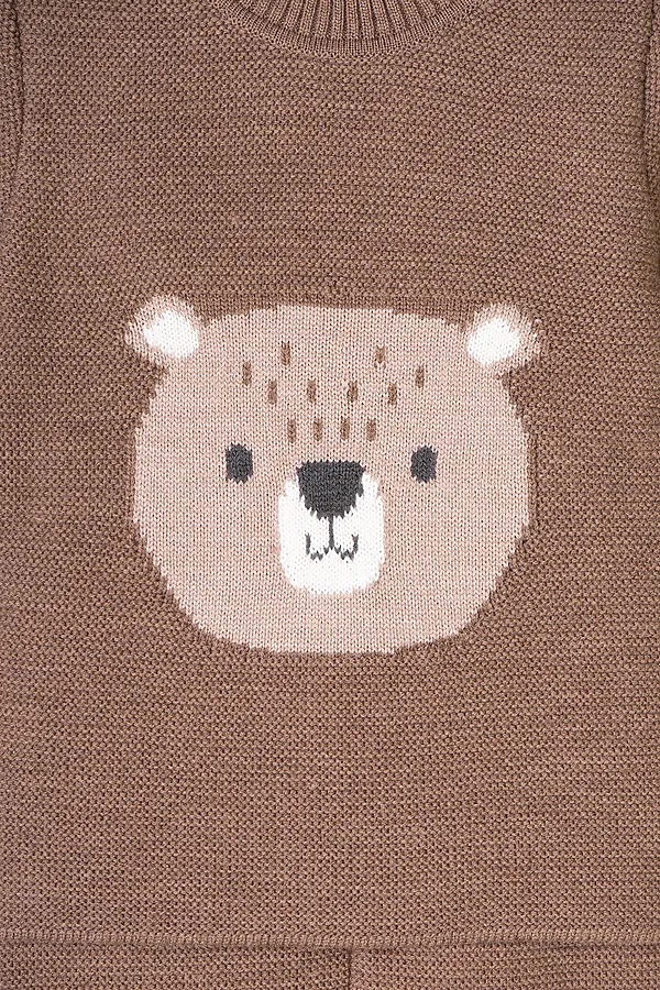 Костюм (джемпер+брюки) CROCKID, темно-бежевый - фото 2