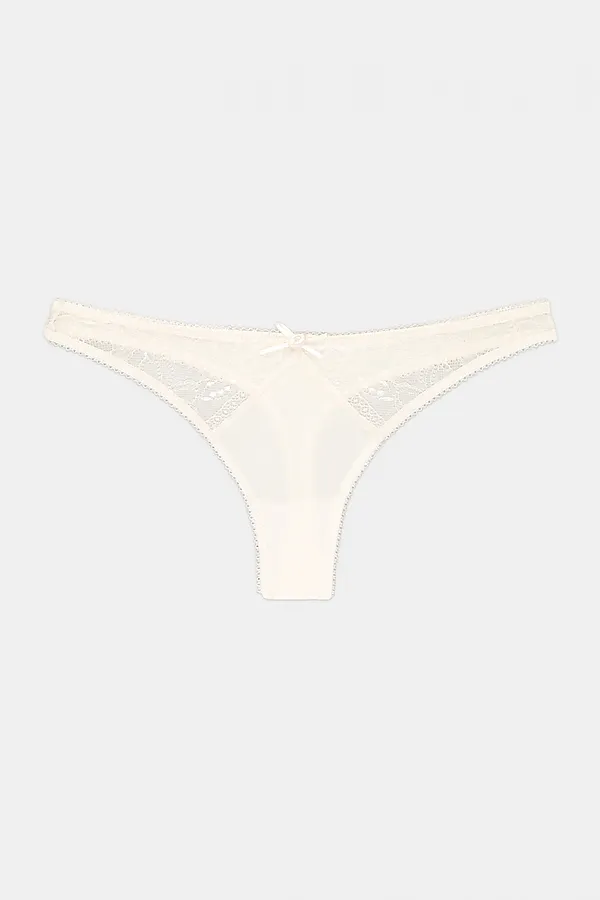 Трусы стринг CONCEPT CLUB, молочный - фото 2