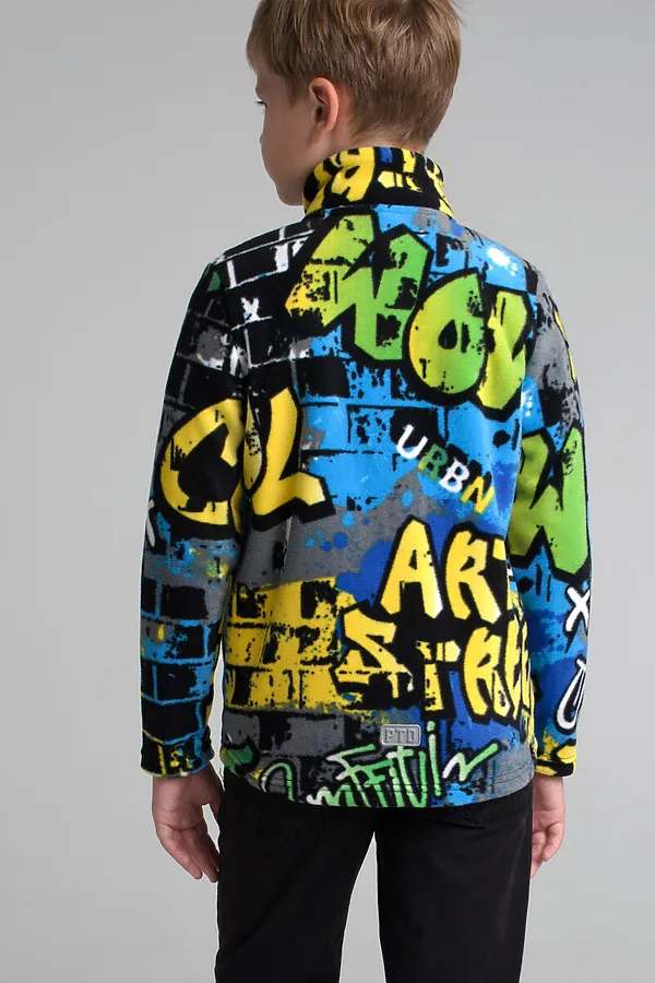 Толстовка PLAYTODAY, разноцветный - фото 2