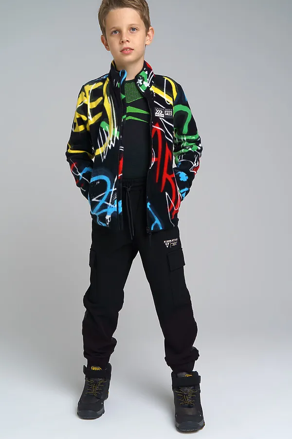 Толстовка PLAYTODAY, разноцветный - фото 2