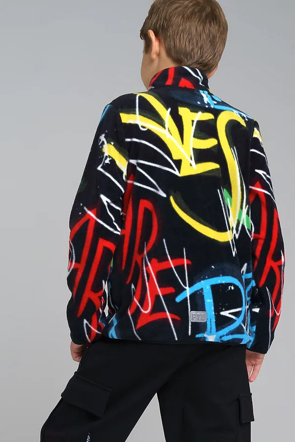 Толстовка PLAYTODAY, разноцветный - фото 2