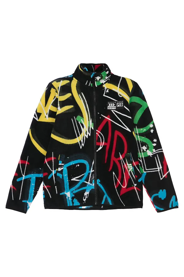 Толстовка PLAYTODAY, разноцветный - фото 2