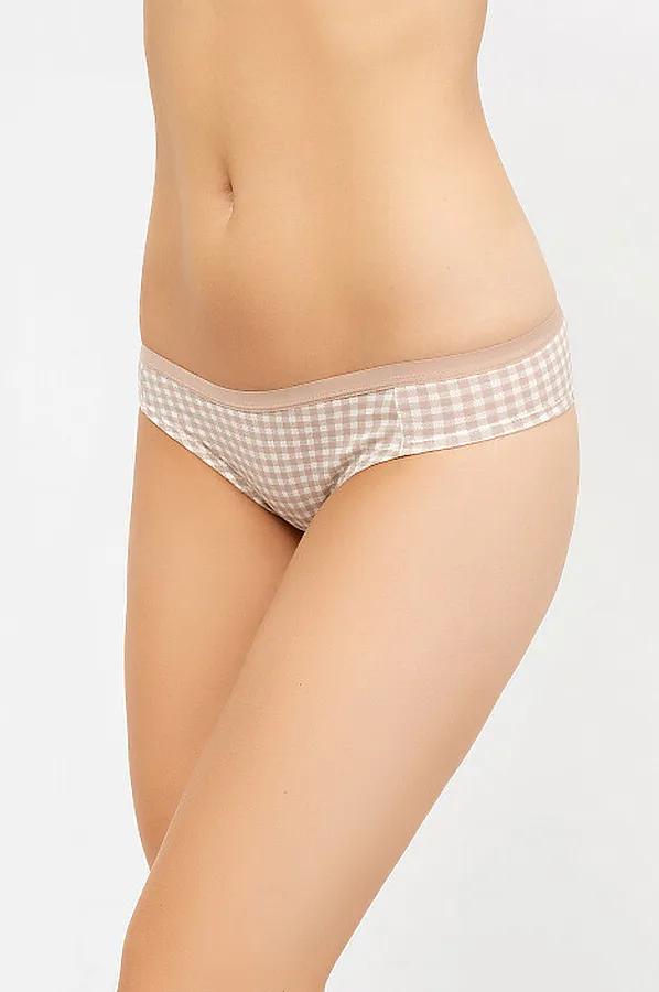 Трусы 2шт MARK FORMELLE, кофейная клетка - фото 2