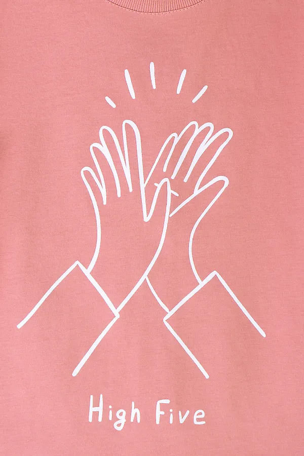 Футболка  CROCKID SALE, темно-коралловый к350 - фото 2