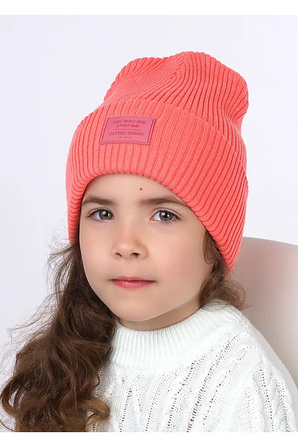 Шапка CLEVER, коралловый - фото 2