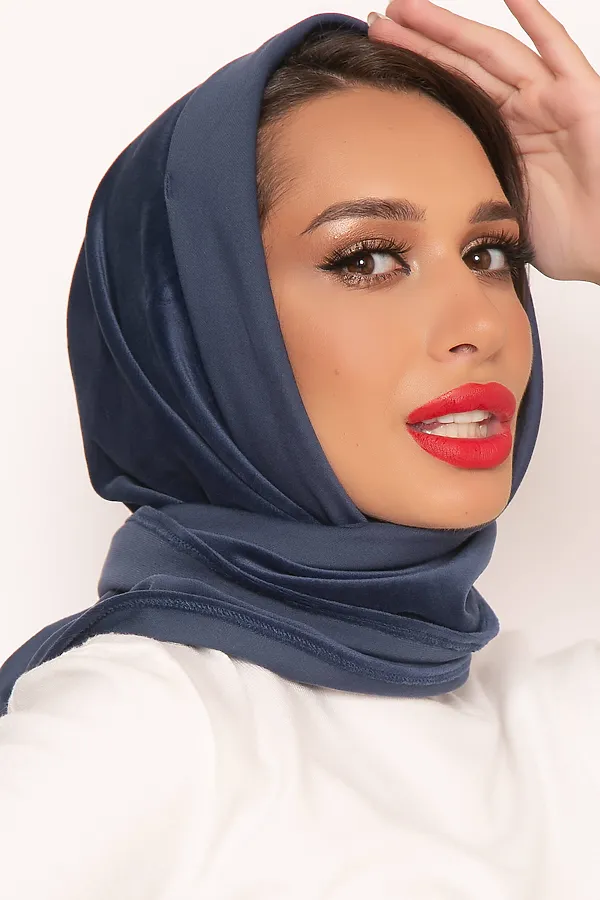 Косынка LADY TAIGA, синяя - фото 2