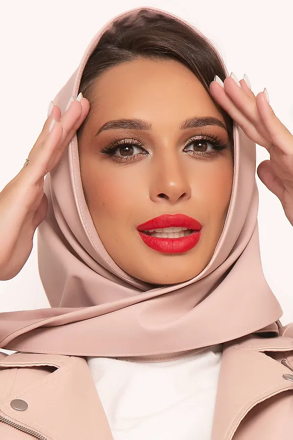 Косынка LADY TAIGA, пыльная роза - фото 2