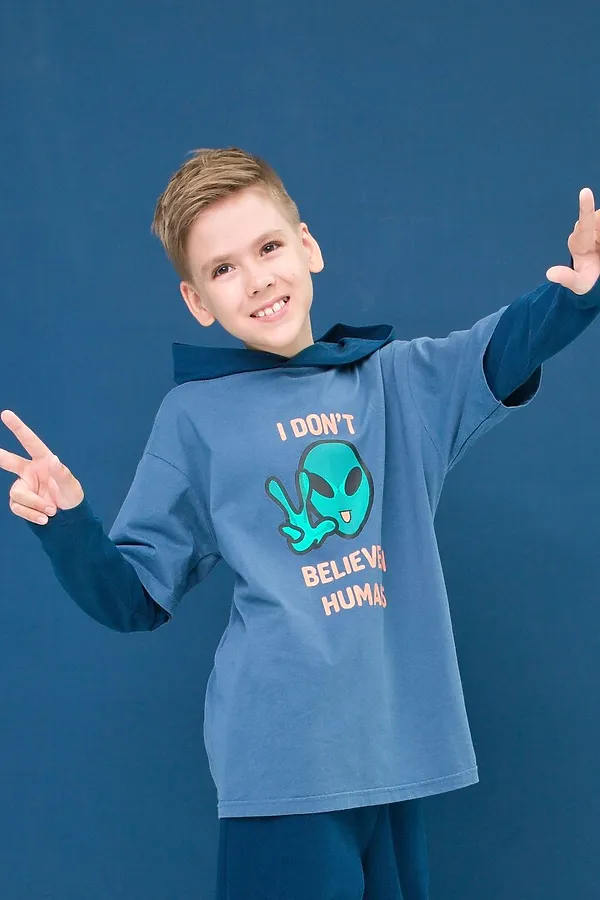 Джемпер  PELICAN, серый - фото 2