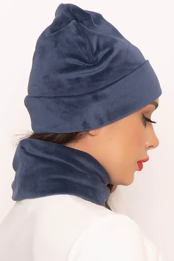 Шапка LADY TAIGA, синяя - фото 2