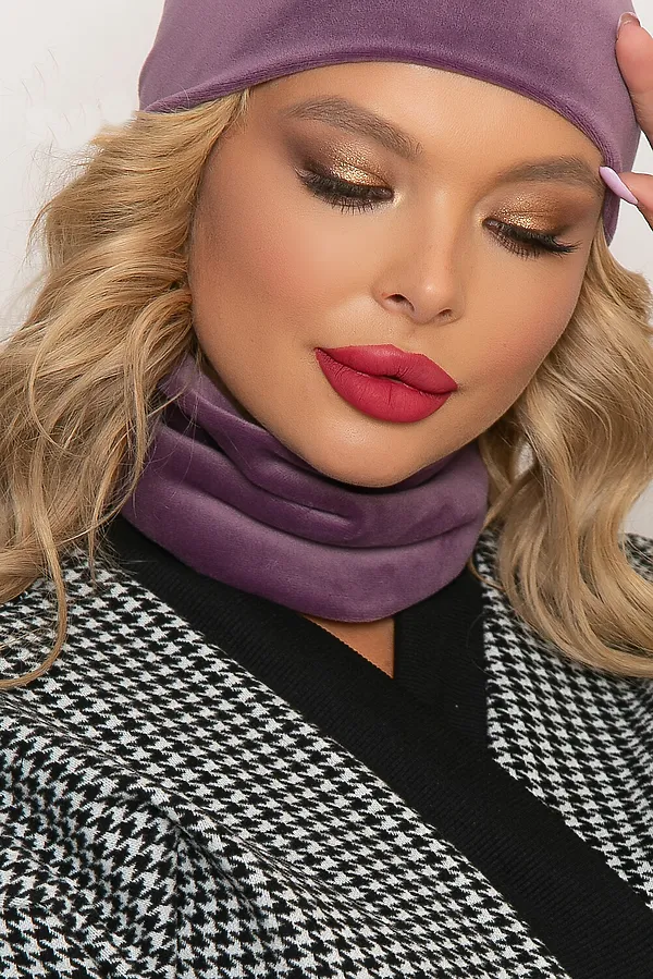 Шапка LADY TAIGA, ягодная - фото 2