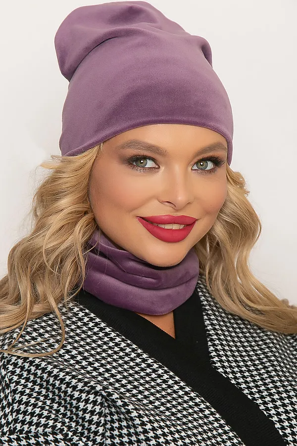 Шапка LADY TAIGA, ягодная - фото 2