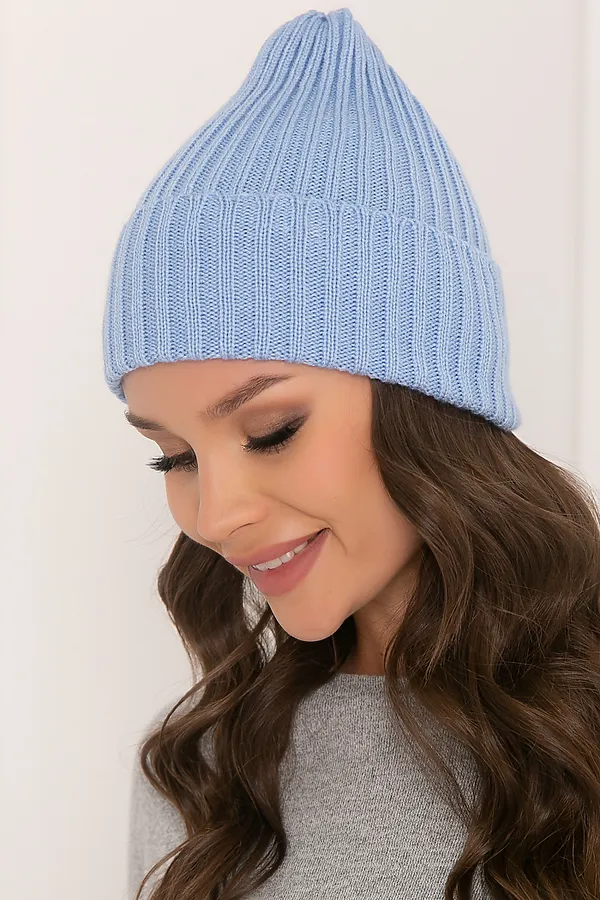 Шапка BELLOVERA, голубой - фото 2