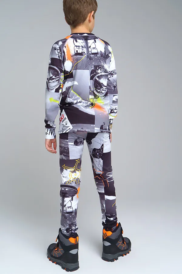 Термобелье (Лонгслив+Кальсоны) PLAYTODAY, разноцветный - фото 2