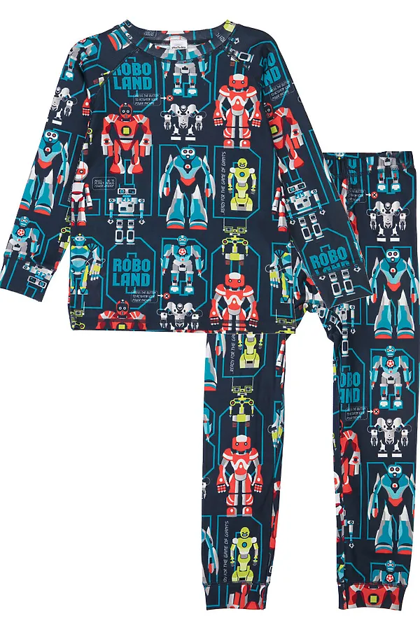 Термобелье (Лонгслив+Кальсоны) PLAYTODAY, разноцветный - фото 2