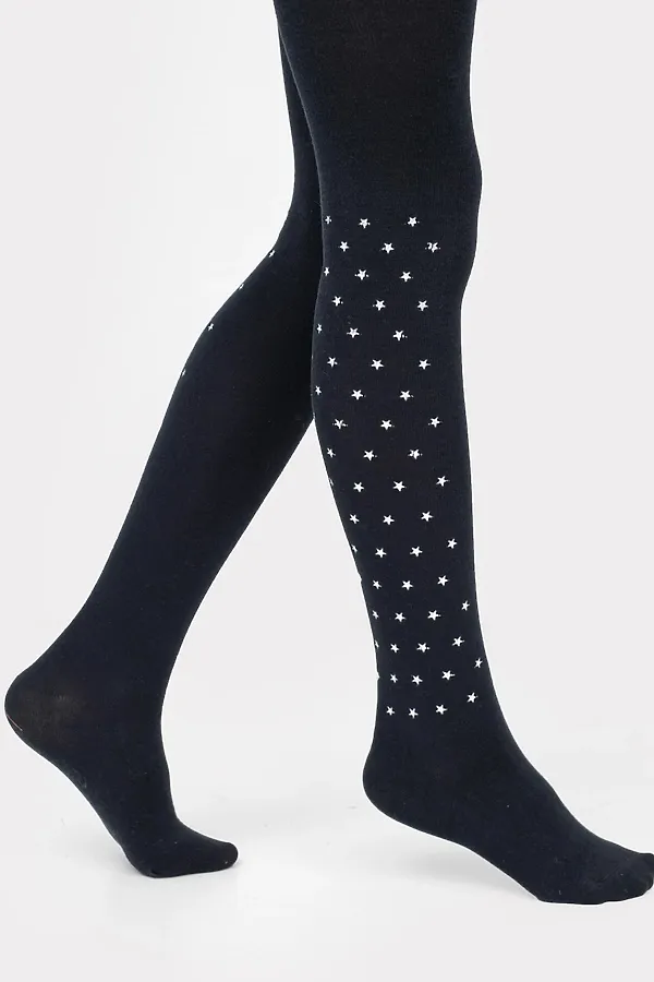 Колготки 3шт MARK FORMELLE, черный /звездочки - фото 2