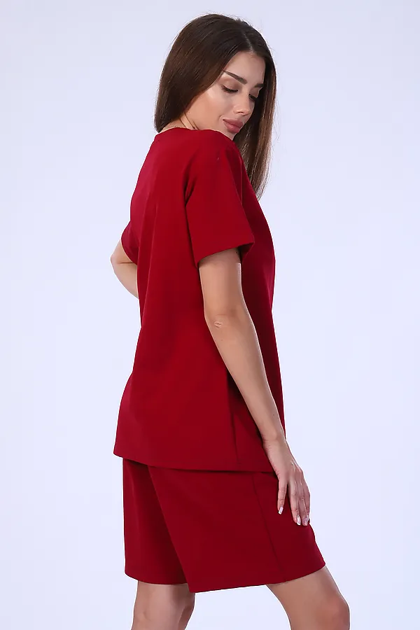 Костюм 70020 НАТАЛИ, бордовый - фото 2