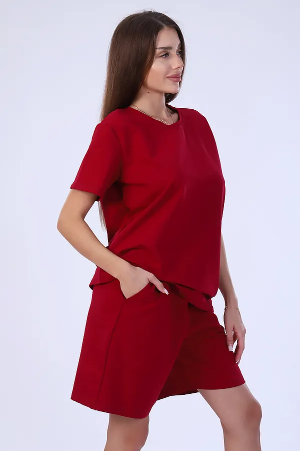 Костюм 70020 НАТАЛИ, бордовый - фото 2