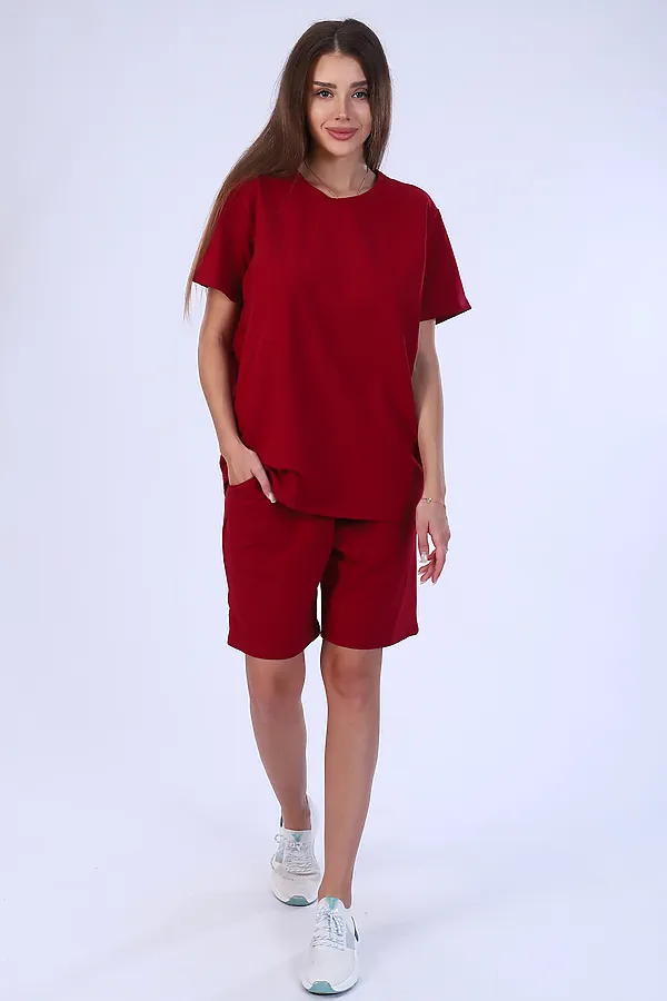 Костюм 70020 НАТАЛИ, бордовый - фото 2