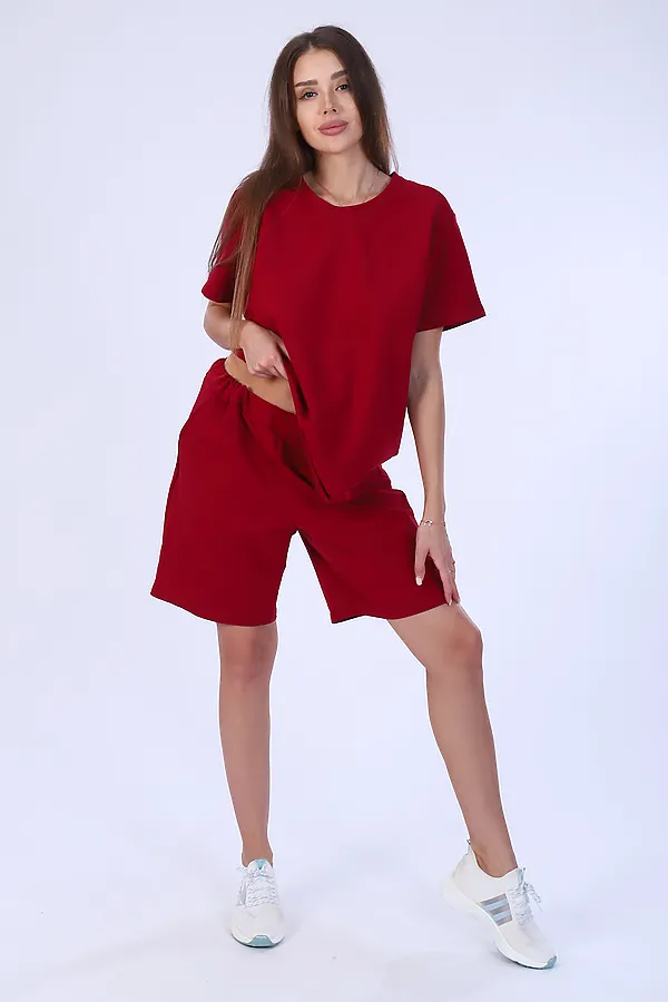 Костюм 70020 НАТАЛИ, бордовый - фото 2