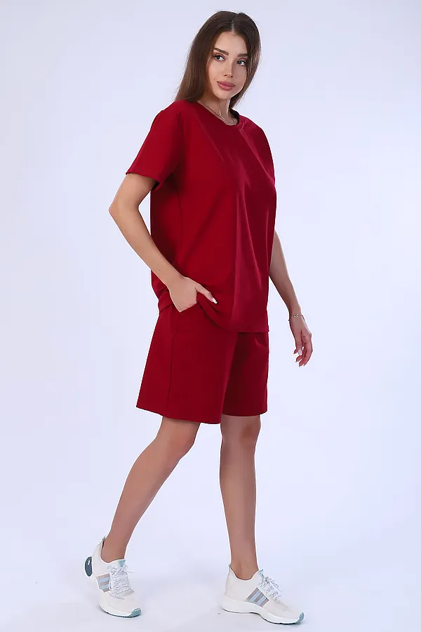 Костюм 70020 НАТАЛИ, бордовый - фото 2