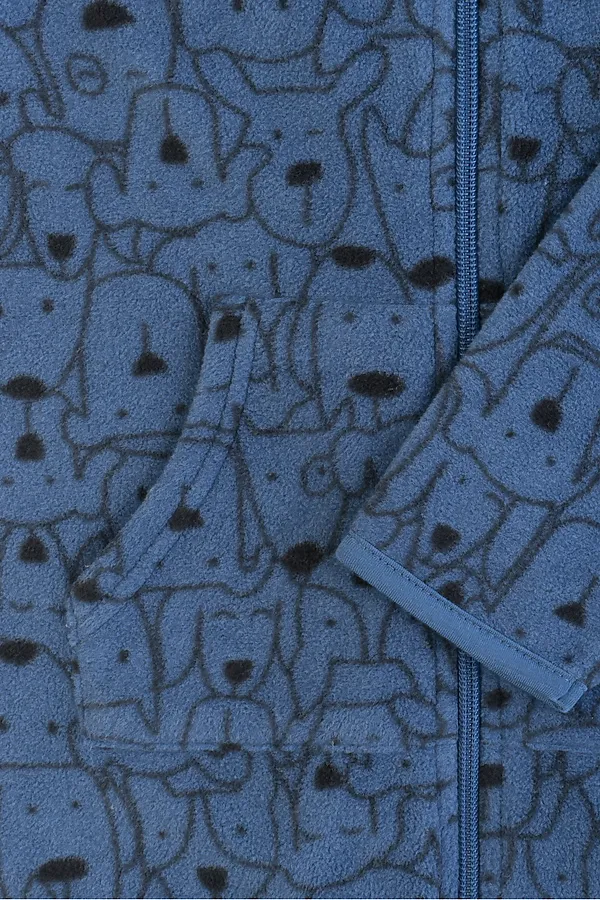 Комбинезон  CROCKID SALE, светлый индиго, найди кошку - фото 2