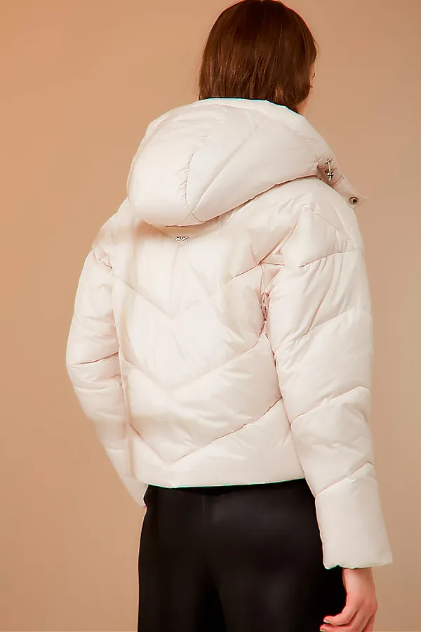 Пуховик HOOPS, светло-бежевый - фото 2