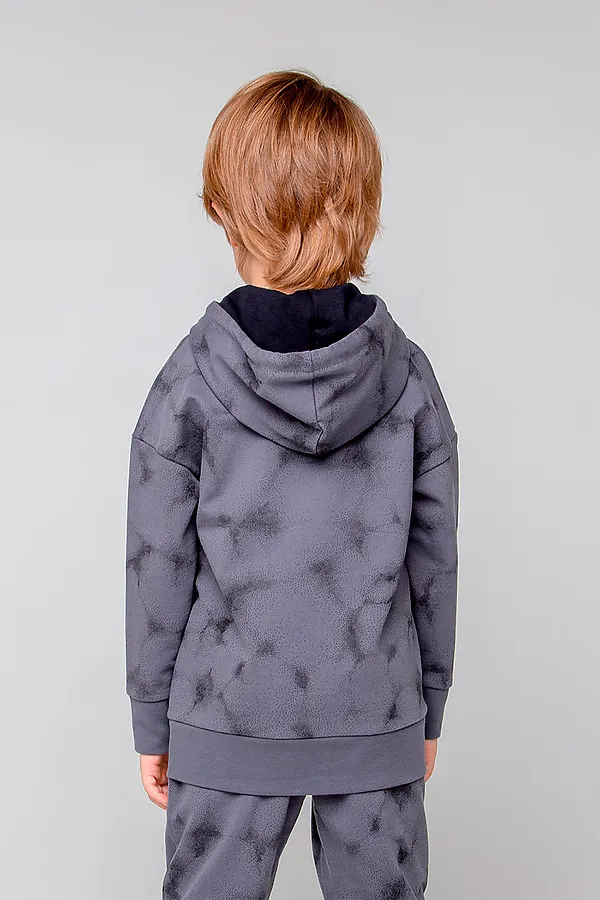 Жакет CROCKID, серая дымка,гранжевая текстура - фото 2