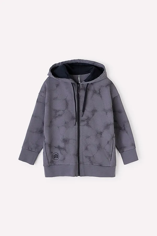 Жакет CROCKID, серая дымка,гранжевая текстура - фото 2