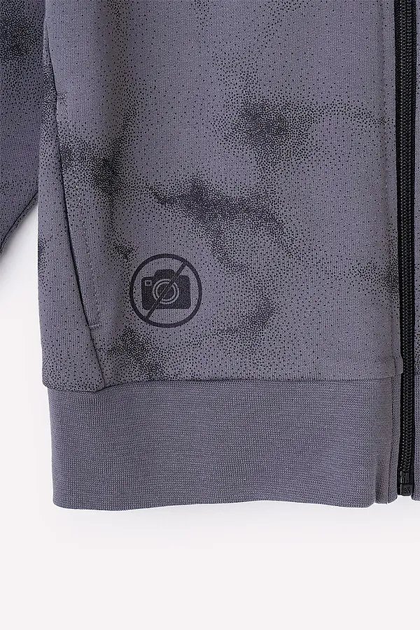 Жакет CROCKID, серая дымка,гранжевая текстура - фото 2