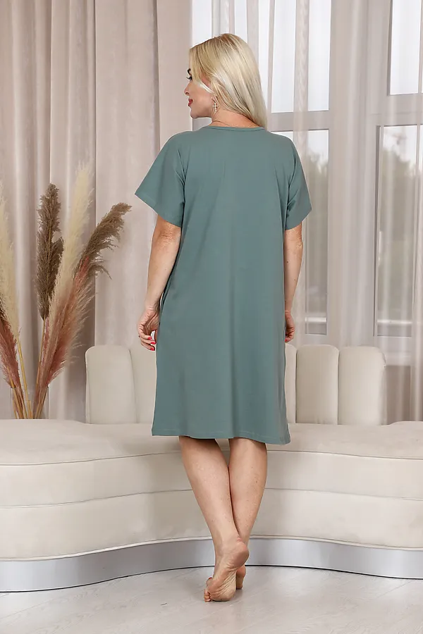 Туника 46530 Сакура НАТАЛИ, олива - фото 2