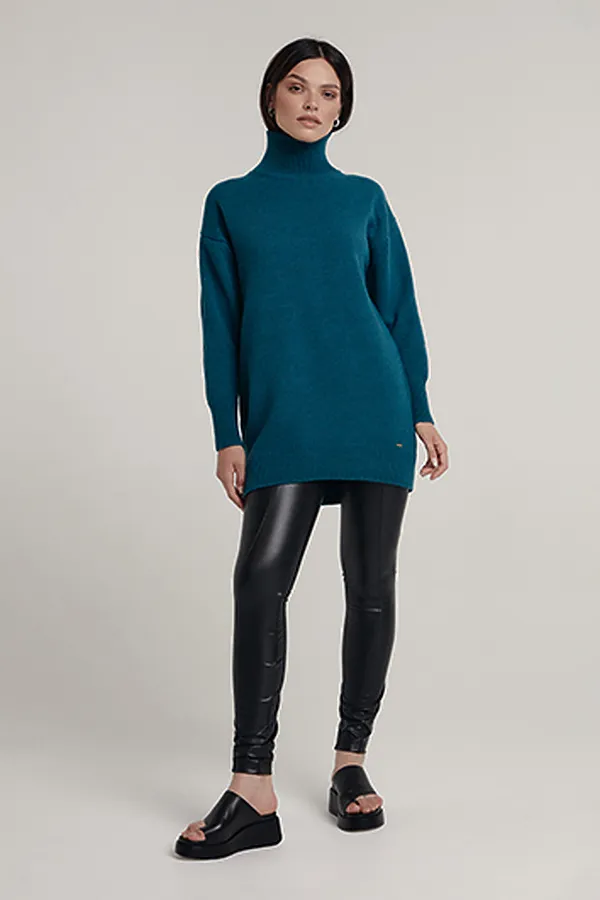 Джемпер  CONTE ELEGANT, изумруд - фото 2