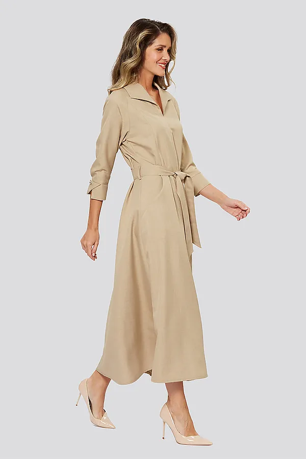 Платье DIMMA, бежевый - фото 2