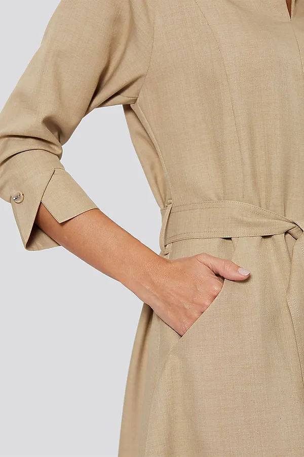 Платье DIMMA, бежевый - фото 2